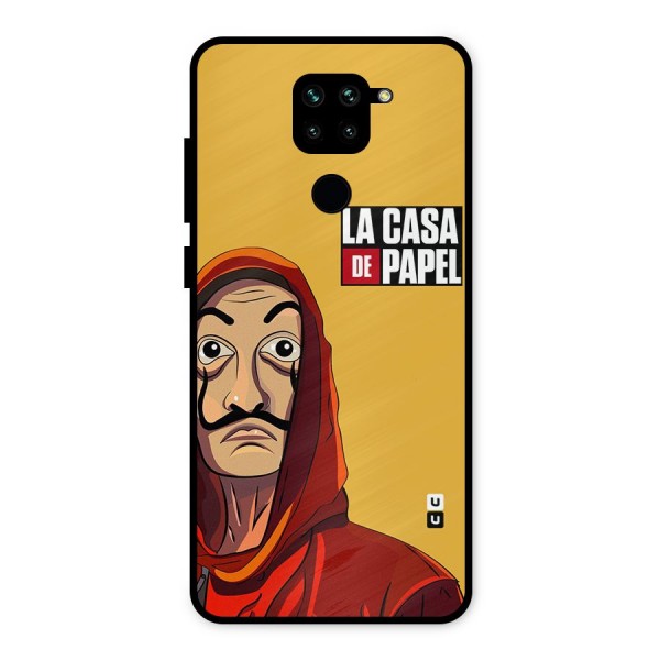 Money Heist La Casa De Papel Metal Back Case for Redmi Note 9