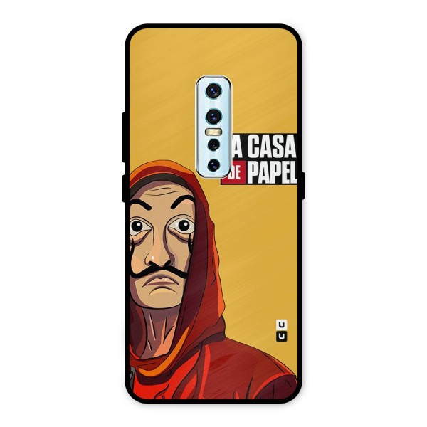 Money Heist La Casa De Papel Metal Back Case for Vivo V17 Pro