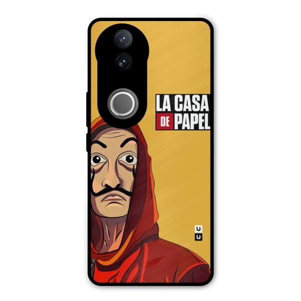 Money Heist La Casa De Papel Metal Back Case for Vivo V50e