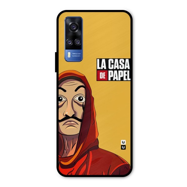 Money Heist La Casa De Papel Metal Back Case for Vivo Y31