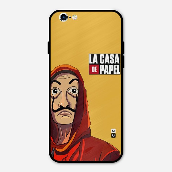 Money Heist La Casa De Papel Metal Back Case for iPhone 6 6s