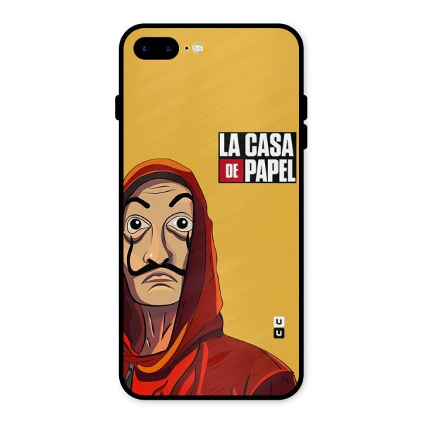 Money Heist La Casa De Papel Metal Back Case for iPhone 8 Plus