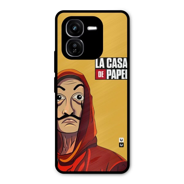 Money Heist La Casa De Papel Metal Back Case for iQOO Z9x