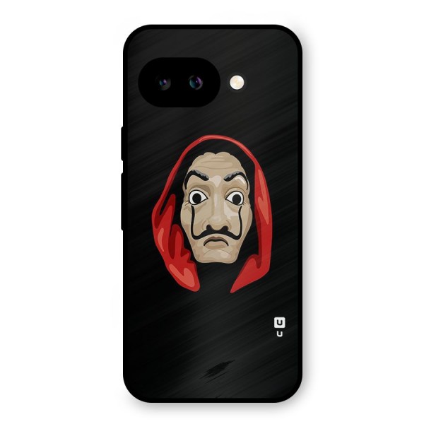 Money Heist Mask Metal Back Case for Google Pixel 9a
