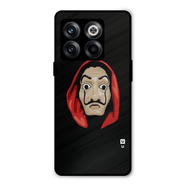 Money Heist Mask Metal Back Case for OnePlus 10T