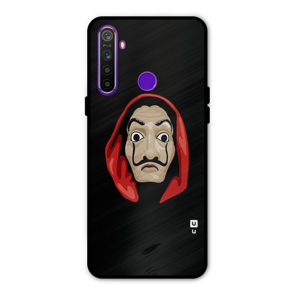 Money Heist Mask Metal Back Case for Realme Narzo 10