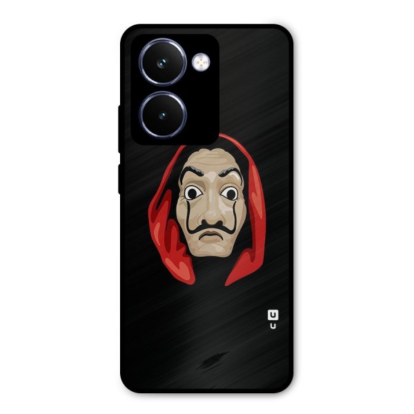 Money Heist Mask Metal Back Case for Realme P3 Ultra