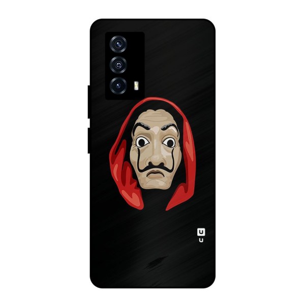 Money Heist Mask Metal Back Case for iQOO Z5