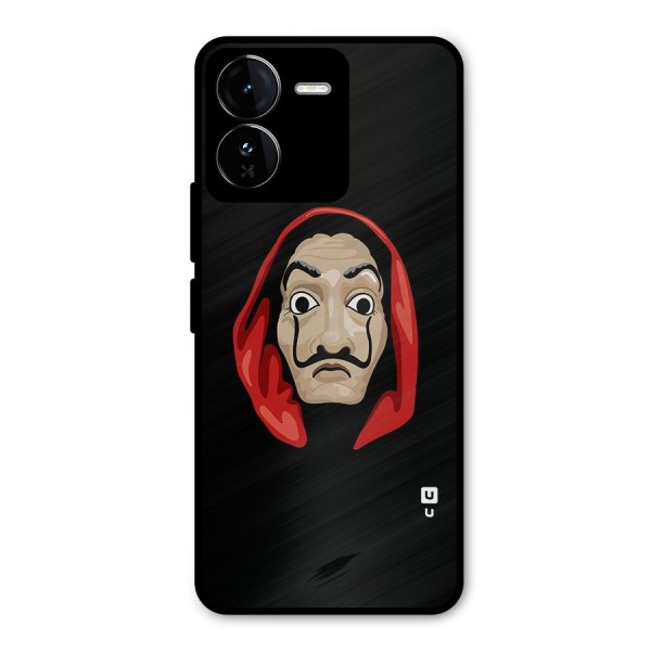 Money Heist Mask Metal Back Case for iQOO Z9