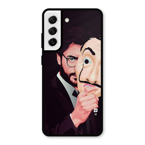 Money Heist Professor Art Metal Back Case for Galaxy S21 FE 5G