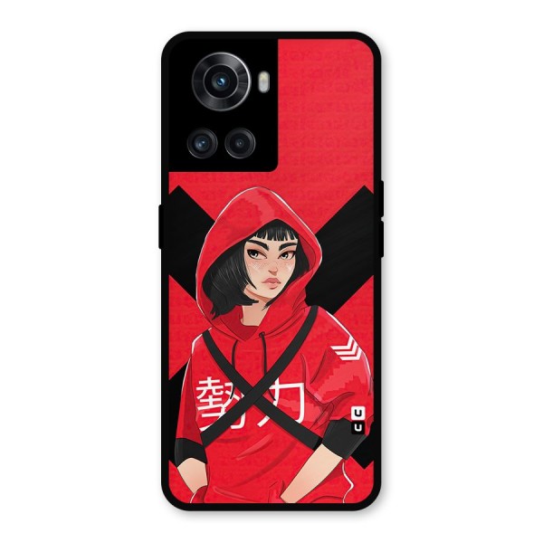 Money Heist Tokyo Digital Art Metal Back Case for OnePlus 10R