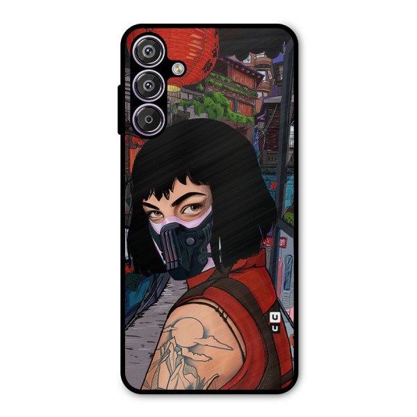 Money Heist Tokyo Mask Metal Back Case for Galaxy F15