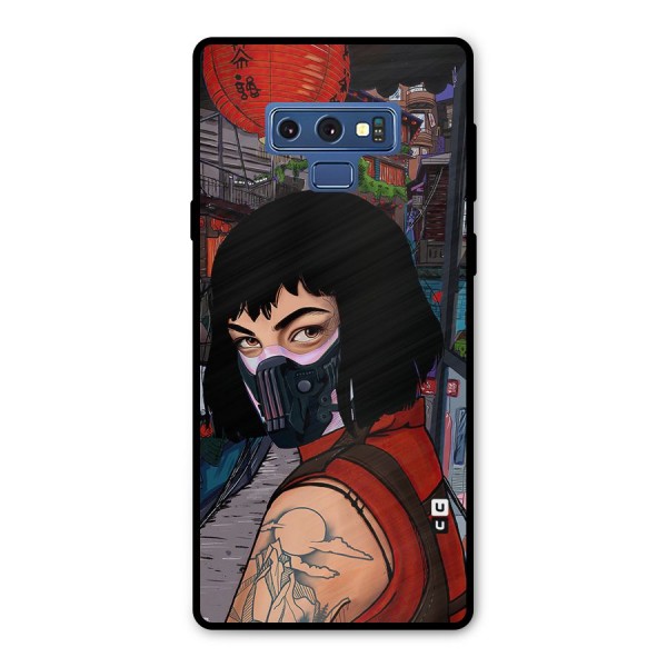 Money Heist Tokyo Mask Metal Back Case for Galaxy Note 9