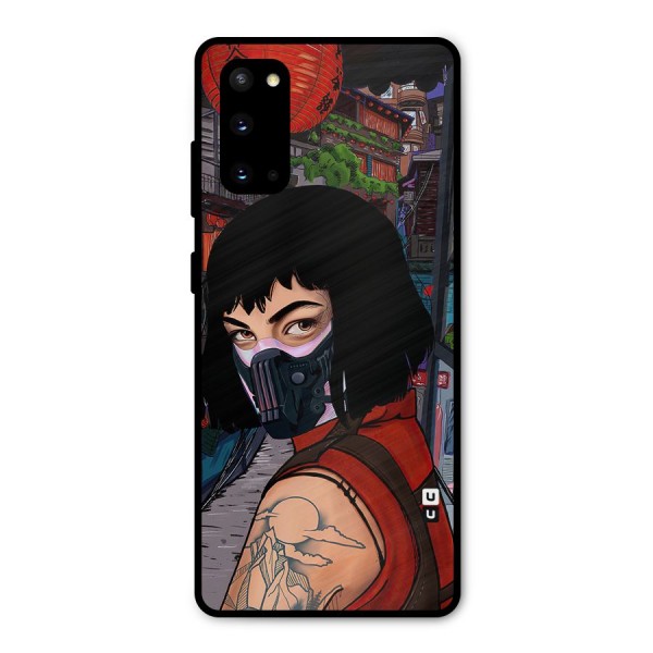 Money Heist Tokyo Mask Metal Back Case for Galaxy S20
