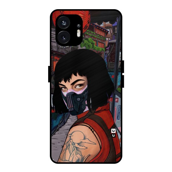 Money Heist Tokyo Mask Metal Back Case for Nothing Phone 2