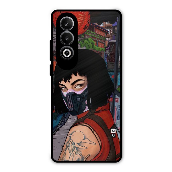 Money Heist Tokyo Mask Metal Back Case for OnePlus Nord CE4