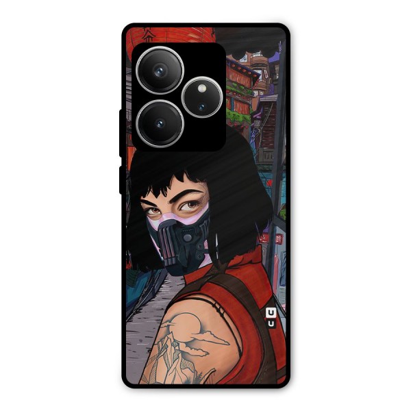 Money Heist Tokyo Mask Metal Back Case for Realme GT 6