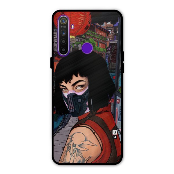 Money Heist Tokyo Mask Metal Back Case for Realme Narzo 10