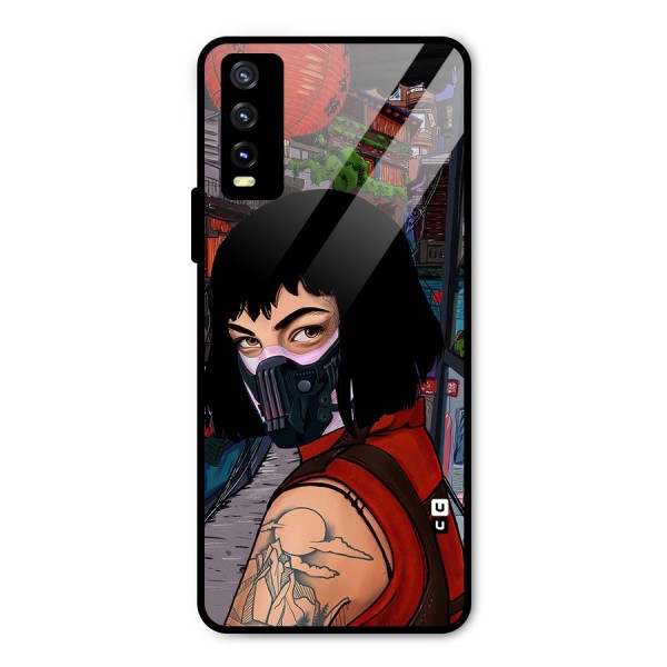 Money Heist Tokyo Mask Metal Back Case for Vivo Y20i