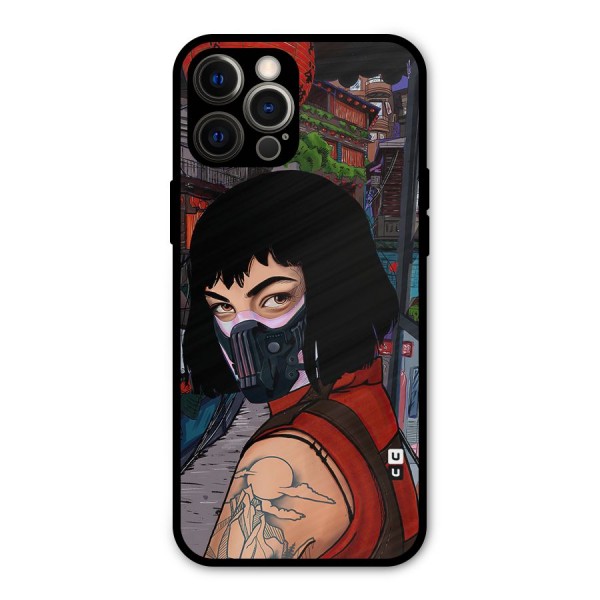 Money Heist Tokyo Mask Metal Back Case for iPhone 12 Pro Max