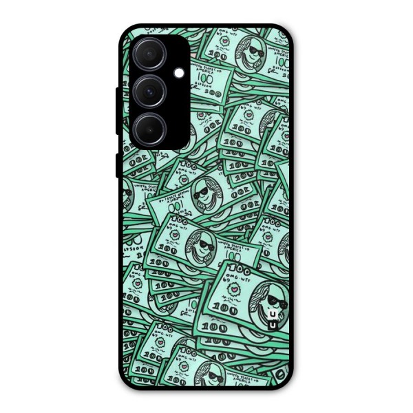 Money Swag Metal Back Case for Galaxy A35