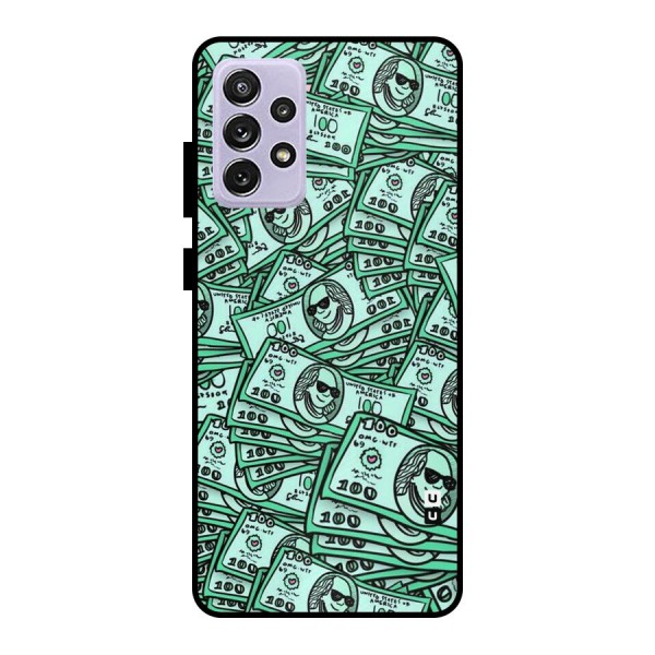 Money Swag Metal Back Case for Galaxy A72