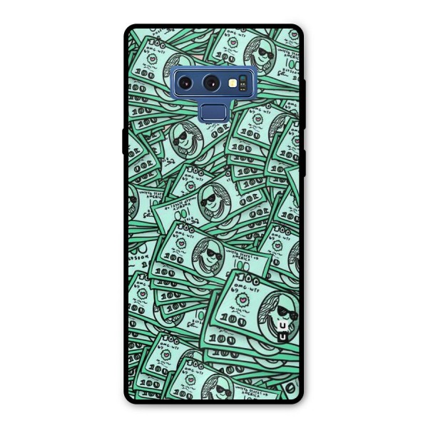 Money Swag Metal Back Case for Galaxy Note 9