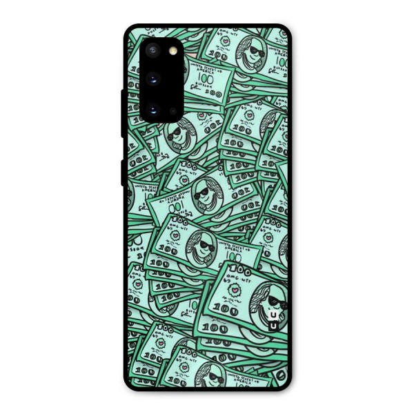 Money Swag Metal Back Case for Galaxy S20