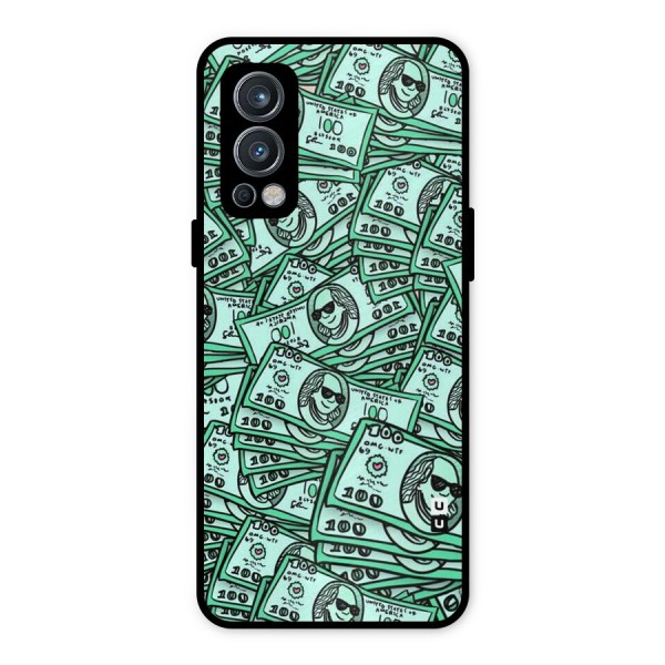 Money Swag Metal Back Case for OnePlus Nord 2 5G