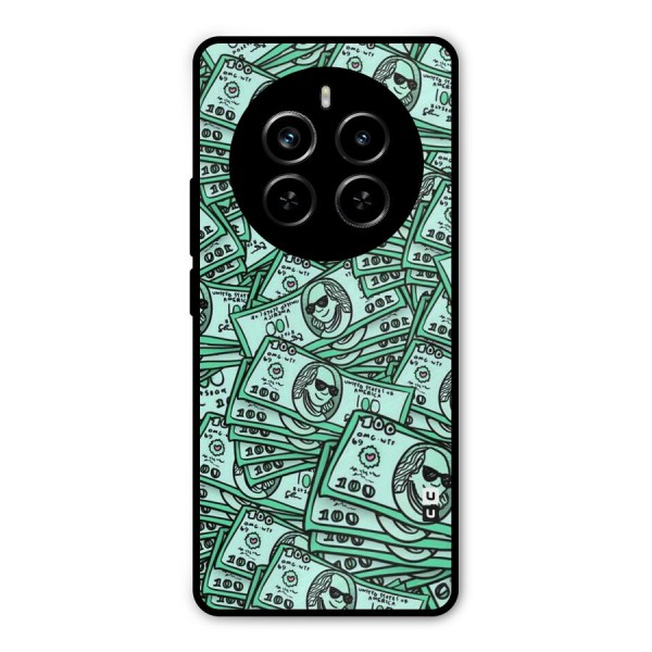 Money Swag Metal Back Case for Realme P1 Pro