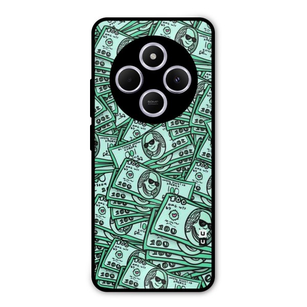 Money Swag Metal Back Case for Redmi A4