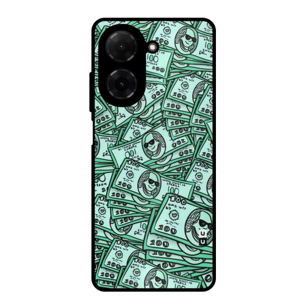 Money Swag Metal Back Case for Redmi A5 4G