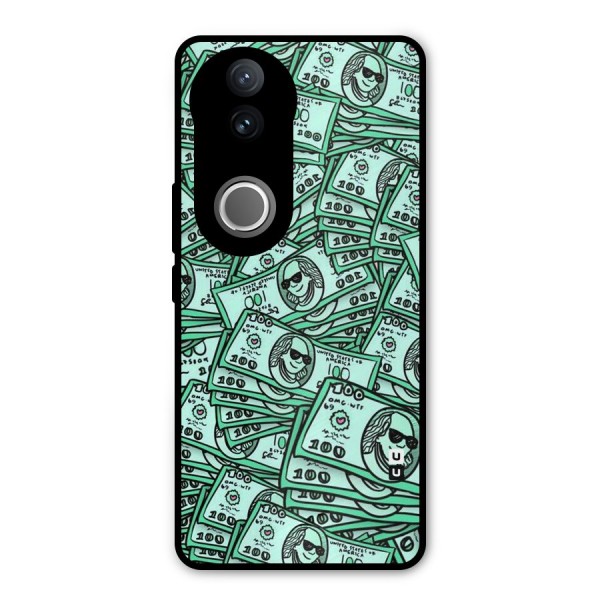 Money Swag Metal Back Case for Vivo V50e