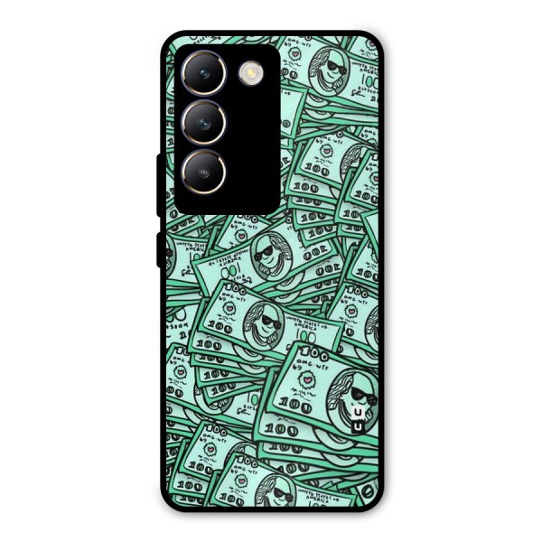 Money Swag Metal Back Case for Vivo Y200e