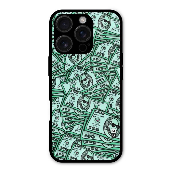 Money Swag Metal Back Case for iPhone 16 Pro