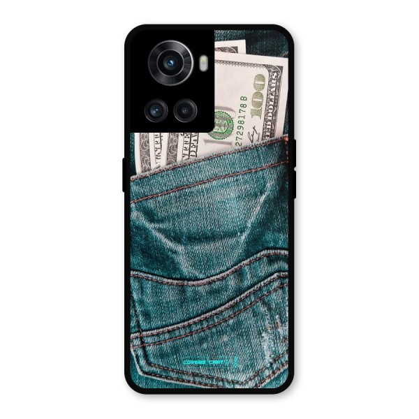 Money in Jeans Metal Back Case for OnePlus 10R
