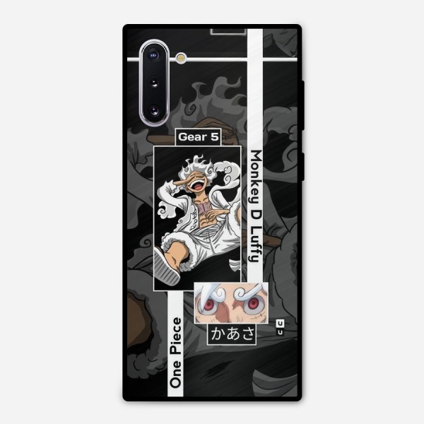Monkey D luffy New Gear Metal Back Case for Galaxy Note 10