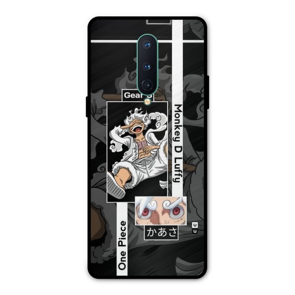 Monkey D luffy New Gear Metal Back Case for OnePlus 8