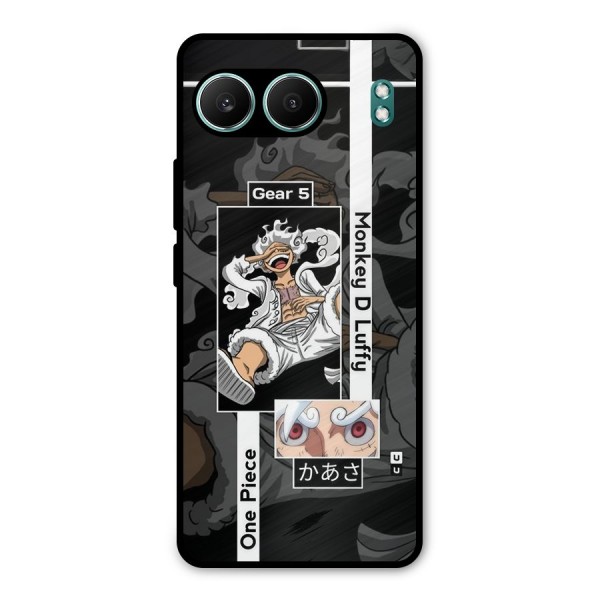 Monkey D luffy New Gear Metal Back Case for OnePlus Nord 4