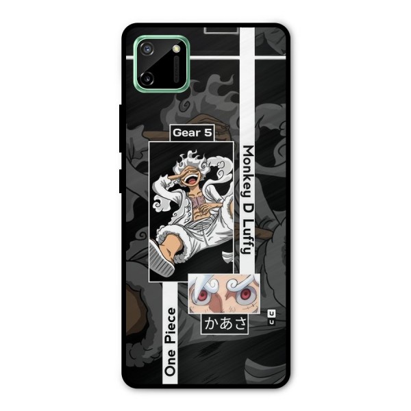 Monkey D luffy New Gear Metal Back Case for Realme C11