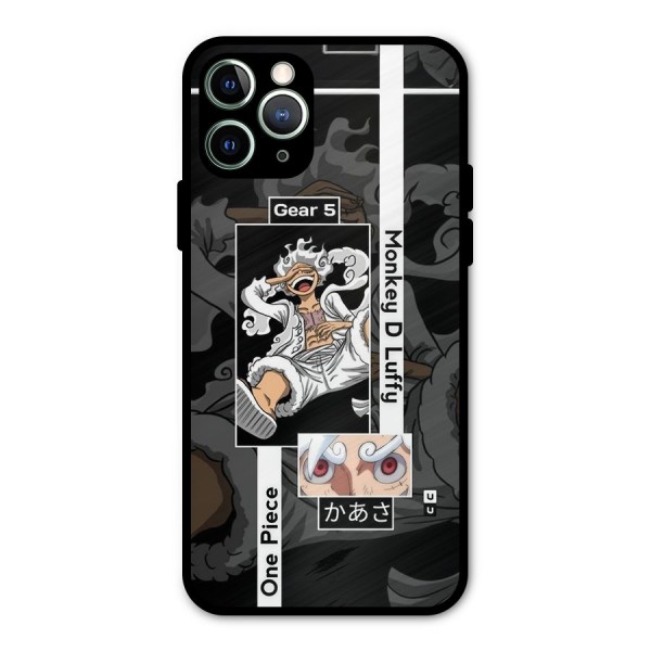 Monkey D luffy New Gear Metal Back Case for iPhone 11 Pro Max