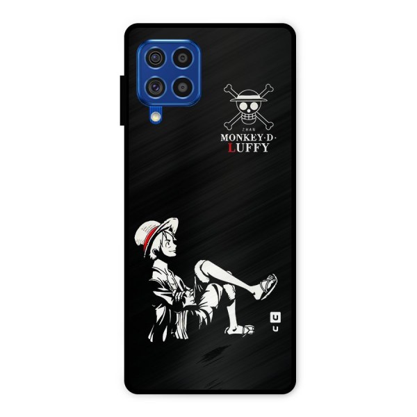 Monkey Luffy Metal Back Case for Galaxy F62