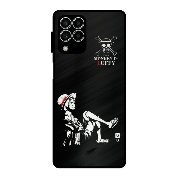 Monkey Luffy Metal Back Case for Galaxy M33