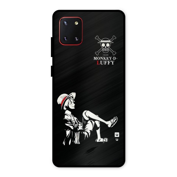 Monkey Luffy Metal Back Case for Galaxy Note 10 Lite