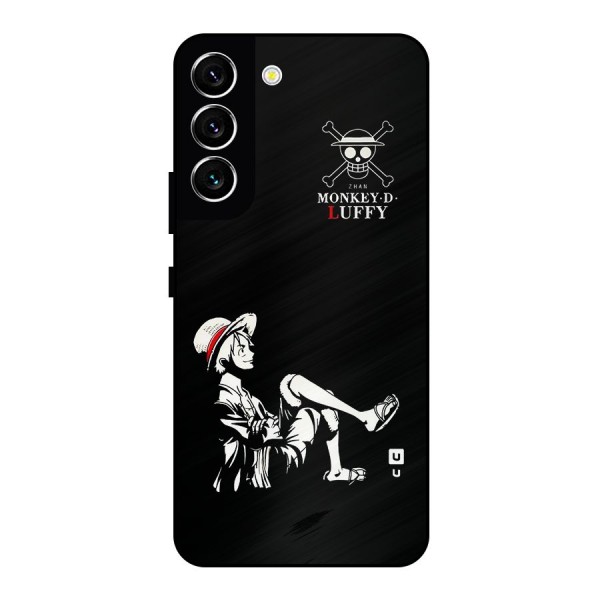 Monkey Luffy Metal Back Case for Galaxy S22 5G