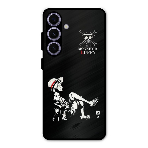 Monkey Luffy Metal Back Case for Galaxy S24