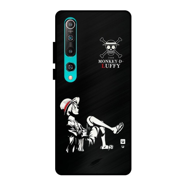 Monkey Luffy Metal Back Case for Mi 10