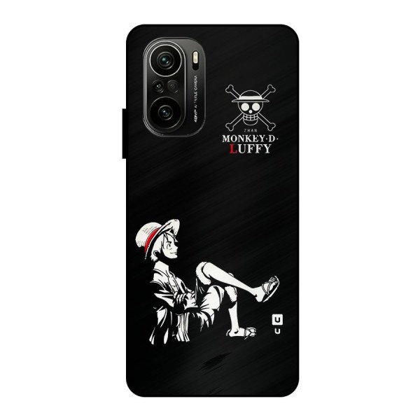Monkey Luffy Metal Back Case for Mi 11X Pro