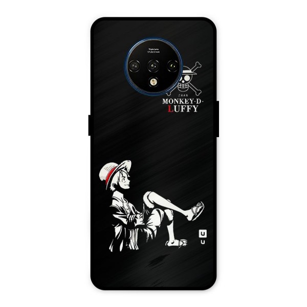 Monkey Luffy Metal Back Case for OnePlus 7T