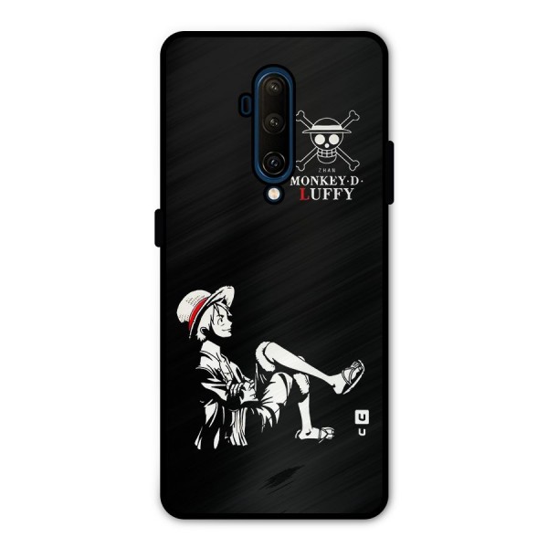 Monkey Luffy Metal Back Case for OnePlus 7T Pro